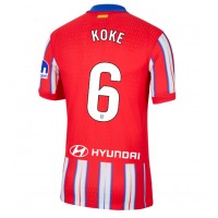 Maglie da calcio Atletico Madrid Koke #6 Prima Maglia 2024-25 Manica Corta